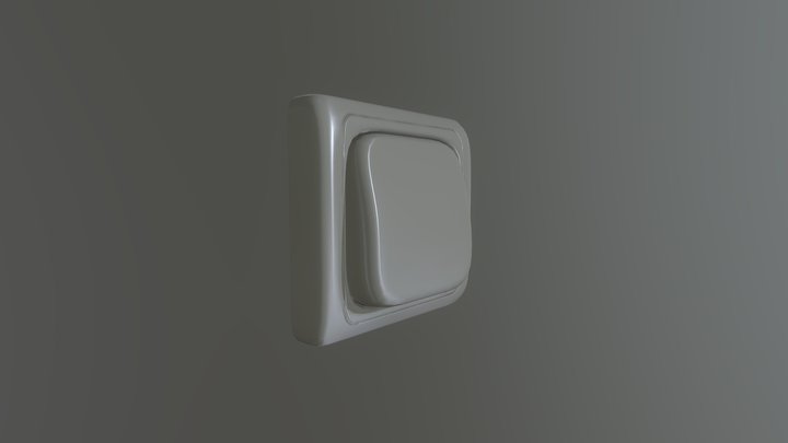 Light switch 3D Model