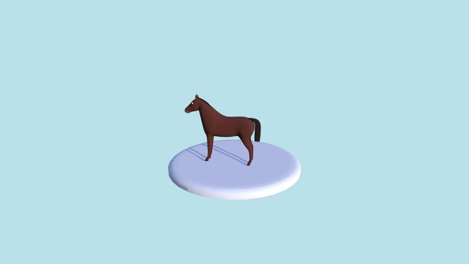 Cavalo High Poly