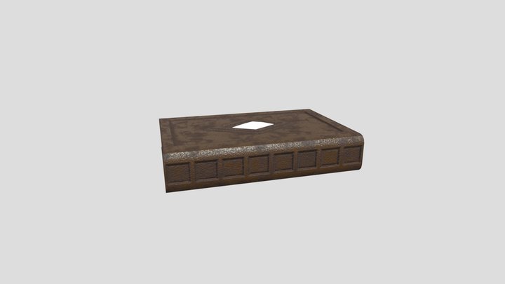 Book 3D Model