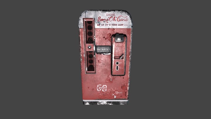 Vending Machine (SCP:087) 3D Model