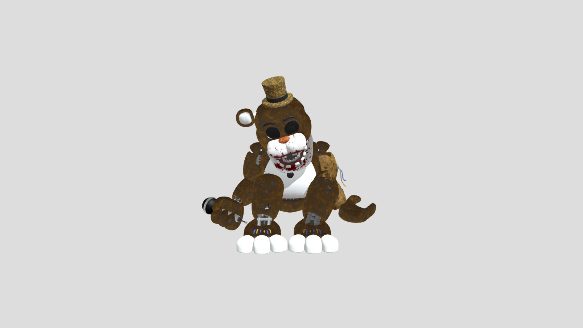 Withered Fredbear The Bear1