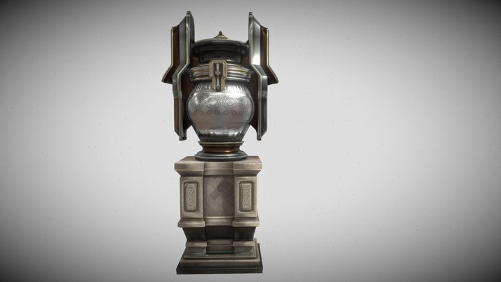 neat pot 3D Model