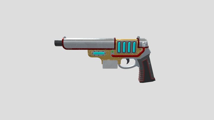 Gun Model 3D Model