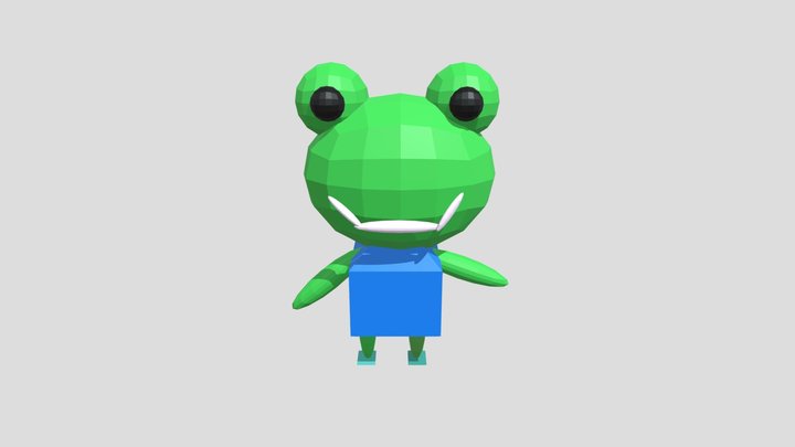 frog 3D Model