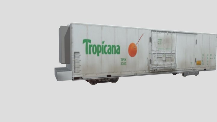 CSX juice train – Free 3D Model STL