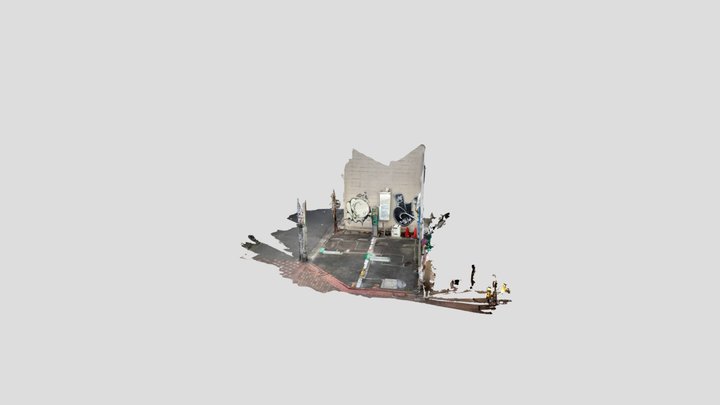 蒲田　西蒲田第一駐車場 3D Model