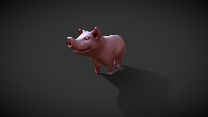 pig (animations) 3D Model