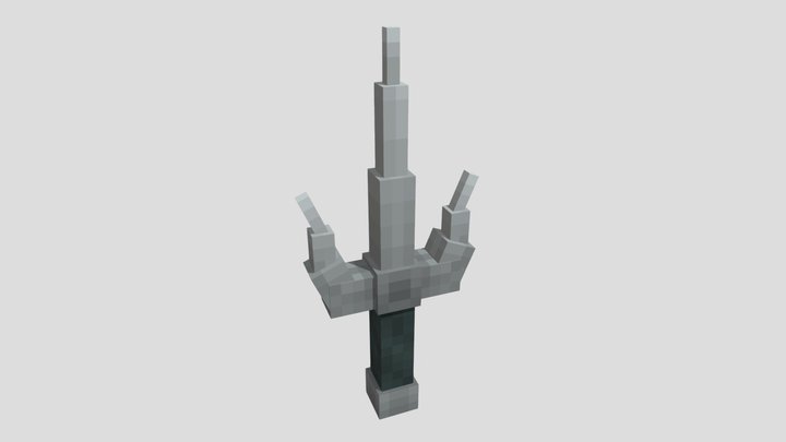Veigar's Sai 3D Model