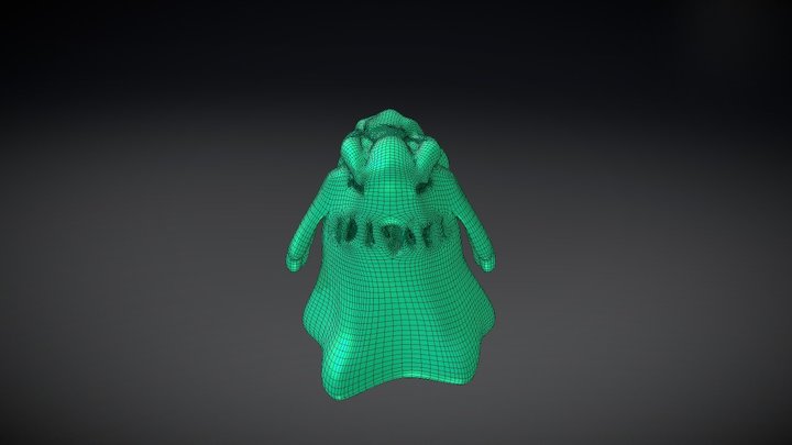 Slime HP Model WIP 3D Model