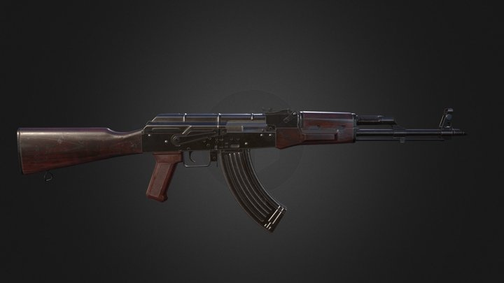 AK 47 3D Model