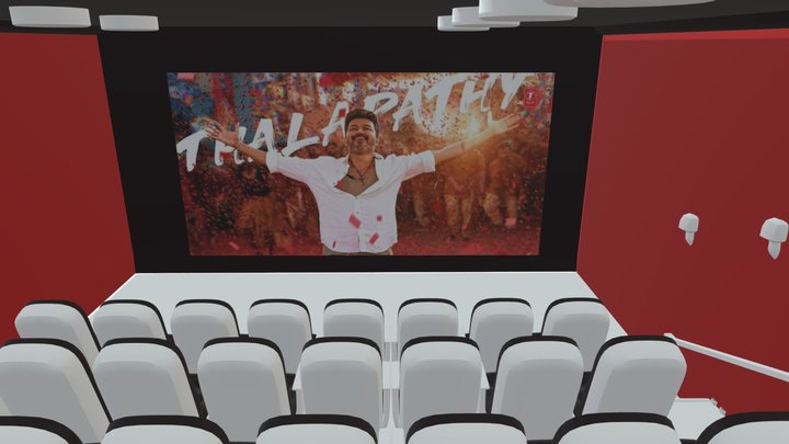 Jananayagan movie 3D Model