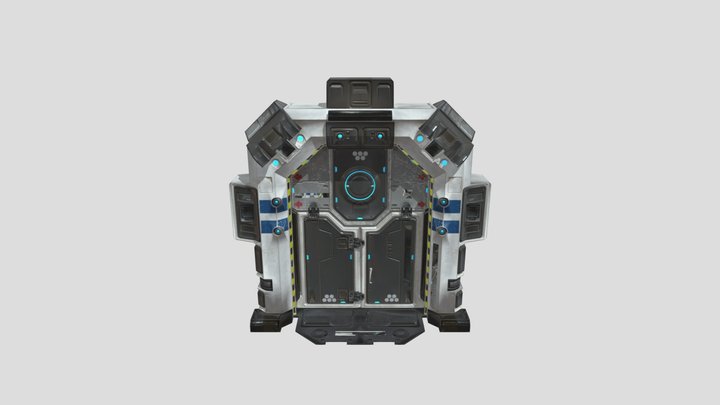 Door Anims 3D Model