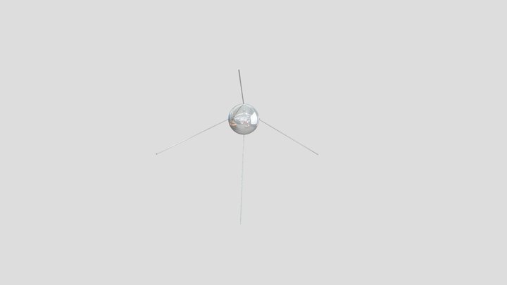 Sputnik1 3D Model
