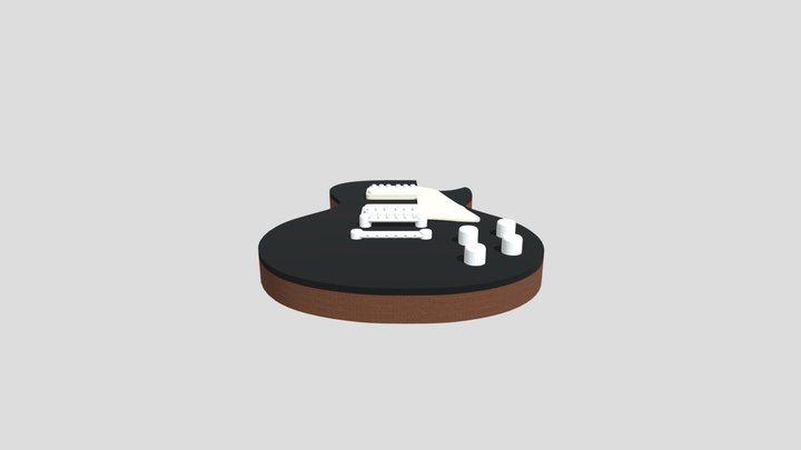 Larry carlton L7 BK - low poly body 3D Model
