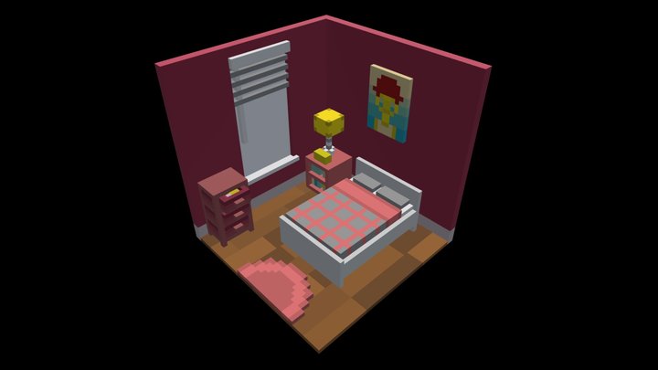 Daisy's Room 3D Model