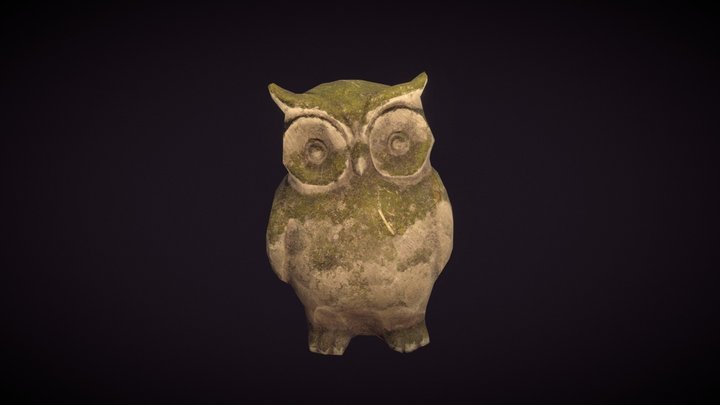 Owl Garden Statue