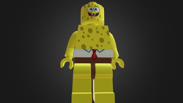 LegoBob 3D Model