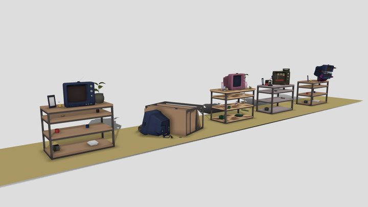 TV 3D Model