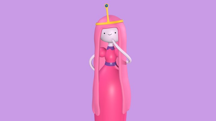 Princess Bubblegum 3D Model