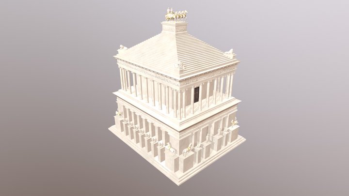 Mausoleum at Halicarnassus 3D Model