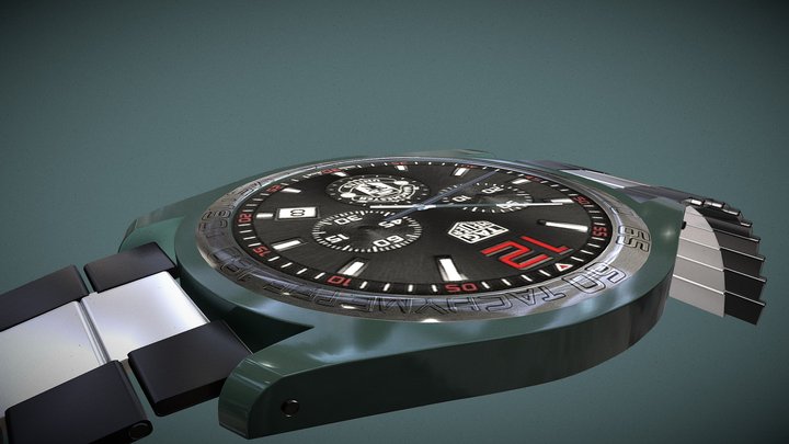 Watch – Luxury Wristwatch 3D Model 3D Model