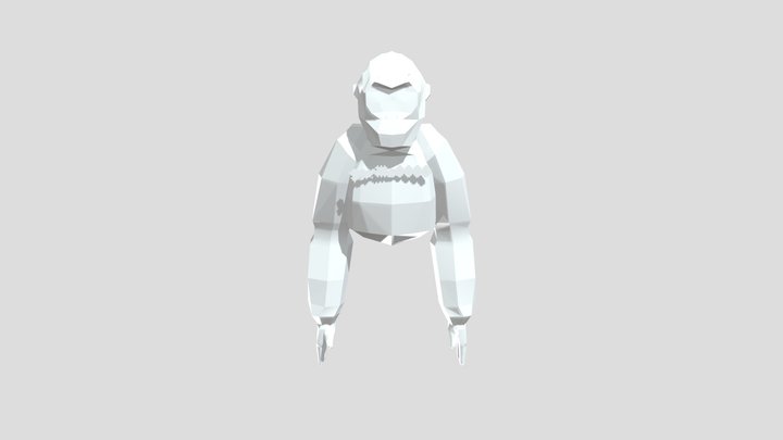 Gorilla Tag Model /w Rig (Unity & Blender!) 3D Model