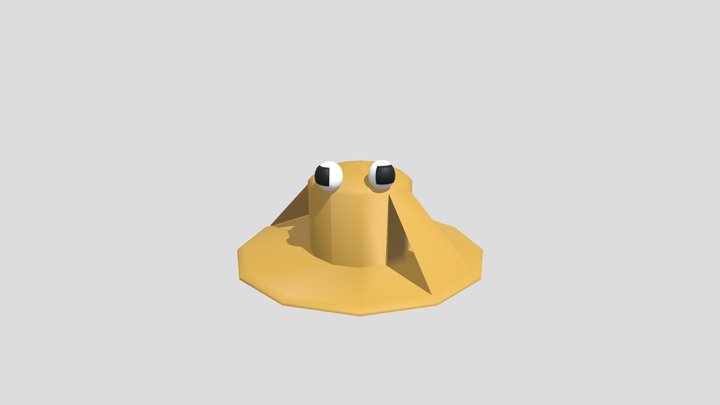 Chapéu Da Suwako 3D Model