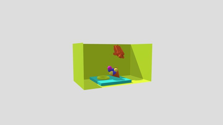 Μαϊμου παγωτό 3D Model
