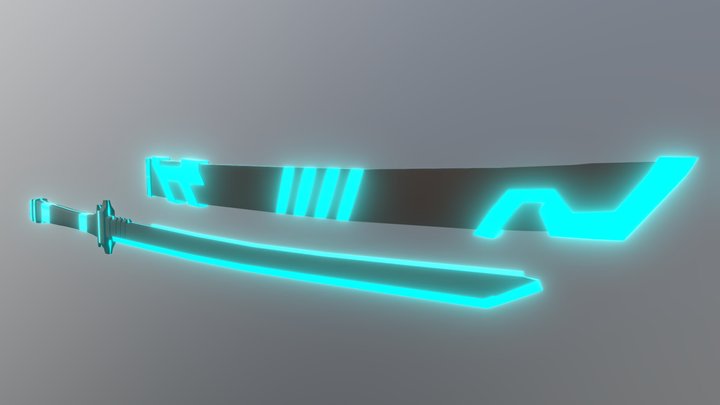 Sword With Cover 3D Model