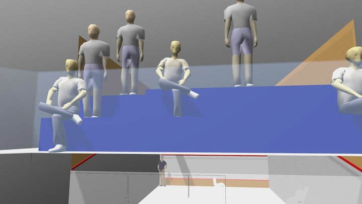 GP Balcony Analysis -Ground Floor 3D Model