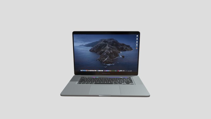 Macbook Pro 2021 3D Model