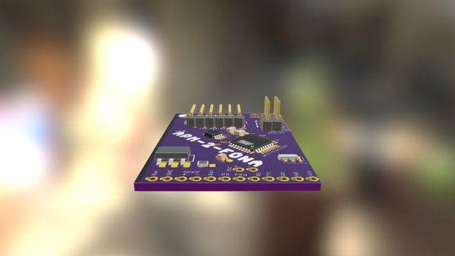 APM2FONA 4SQ edges 3D Model