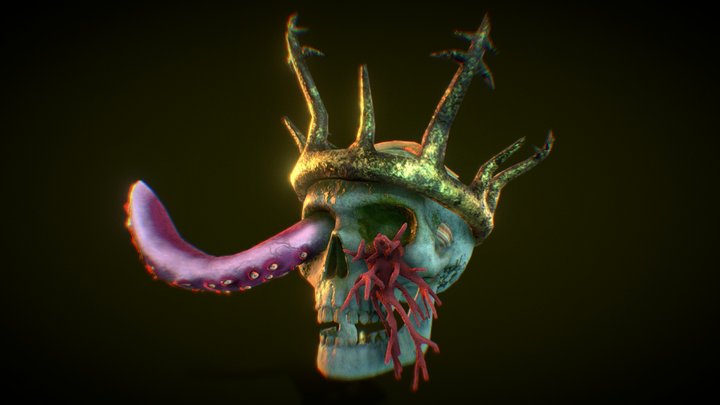 King of the sea had a terrible fate ! 3D Model
