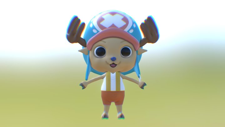 Chopper ONE PIECE 3D Model