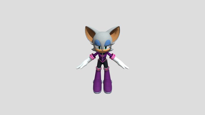 Rouge The Bat (Sonic Prime) – Modello 3D gratuito STL