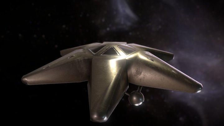 Starfish UFO 3D Model
