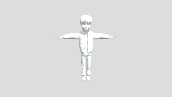 Obj_Kidboy1 (2) 3D Model