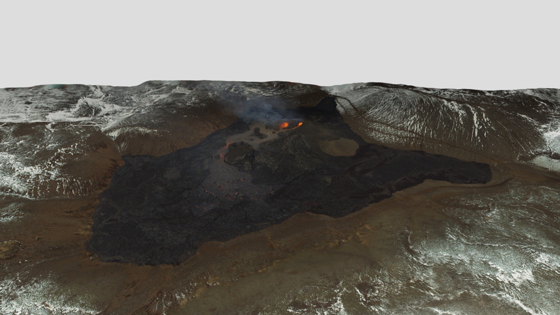Geldingadalir volcanic eruption 31.03.2021
