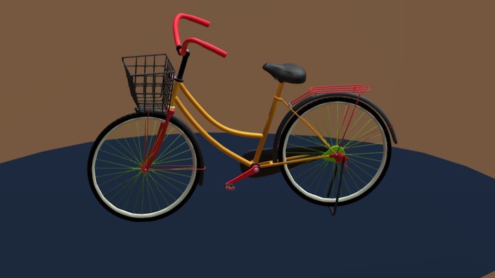 Bicicleta 3D Model