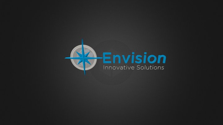 Envision Innovative Solutions 3D Logo 3D Model
