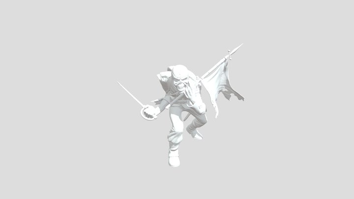 Eddie From Iron Maiden 3D Model