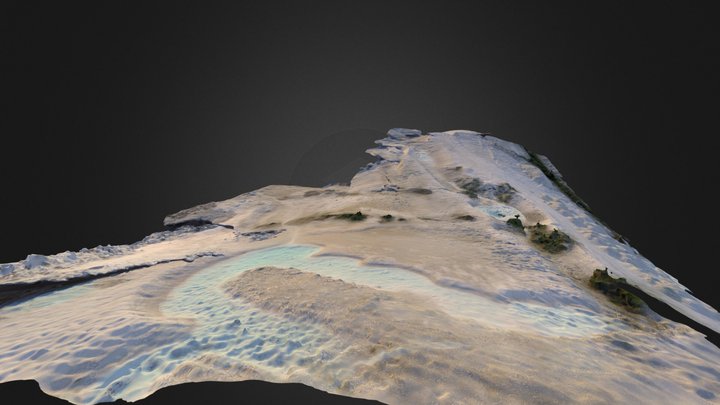 Quarry model (flight #2) 3D Model
