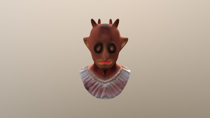 Demon of Hellenistic Past 3D Model