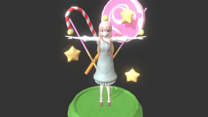 Hinako 3D Model