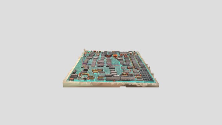 Carte_Alimentation_SHISEIDO 3D Model