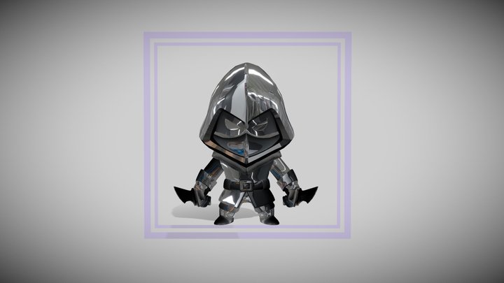 From the Shadows - Assassin 3D Model