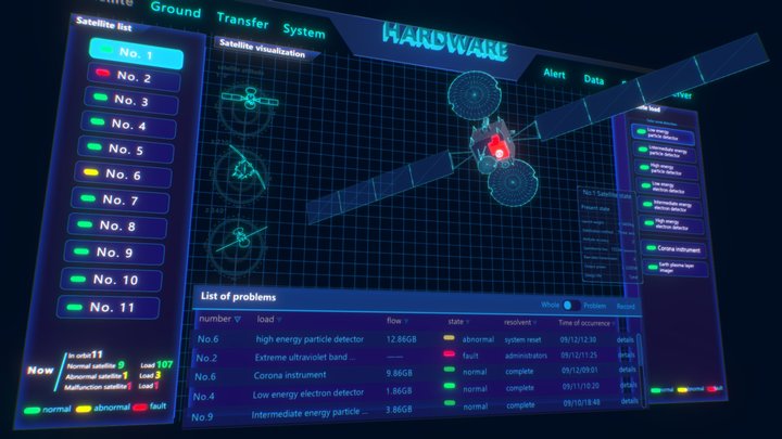 Hardware 3D UI 3D Model