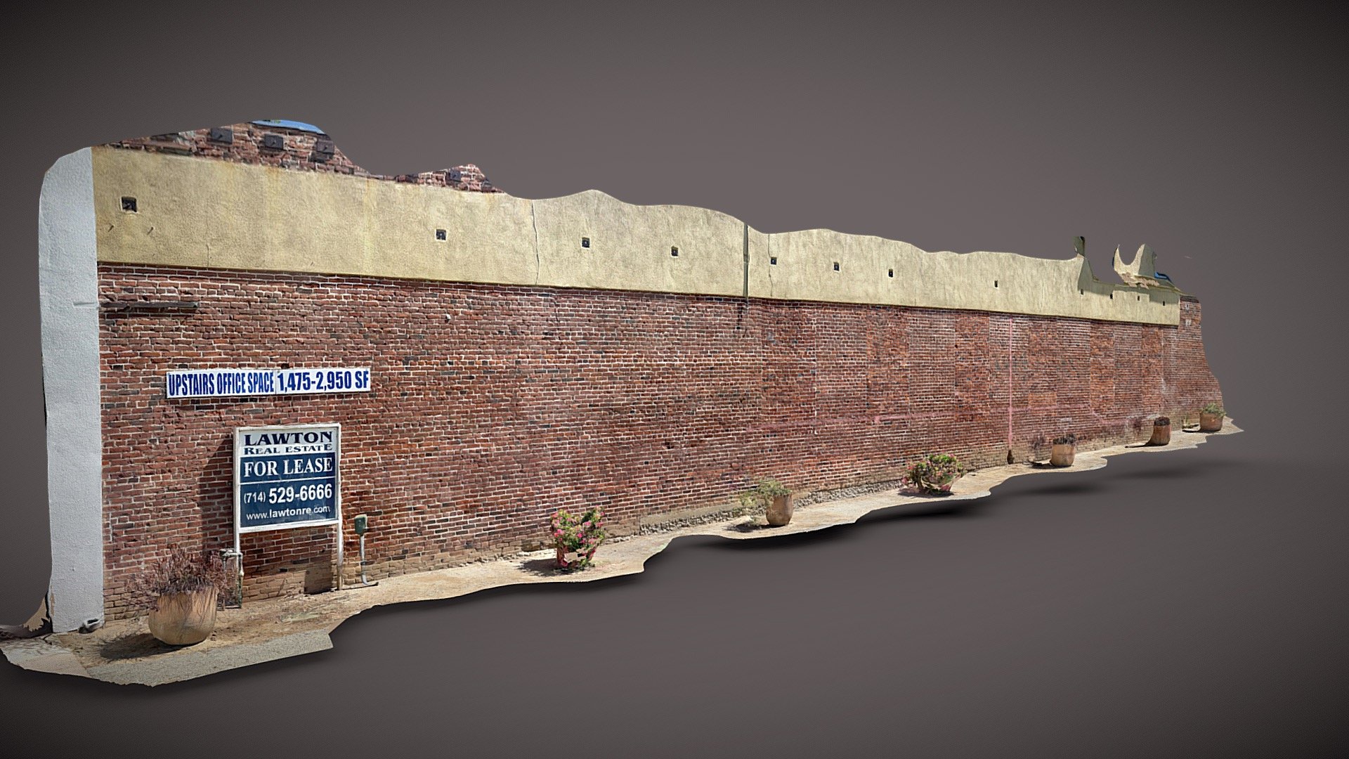 30M of a Brick Wall