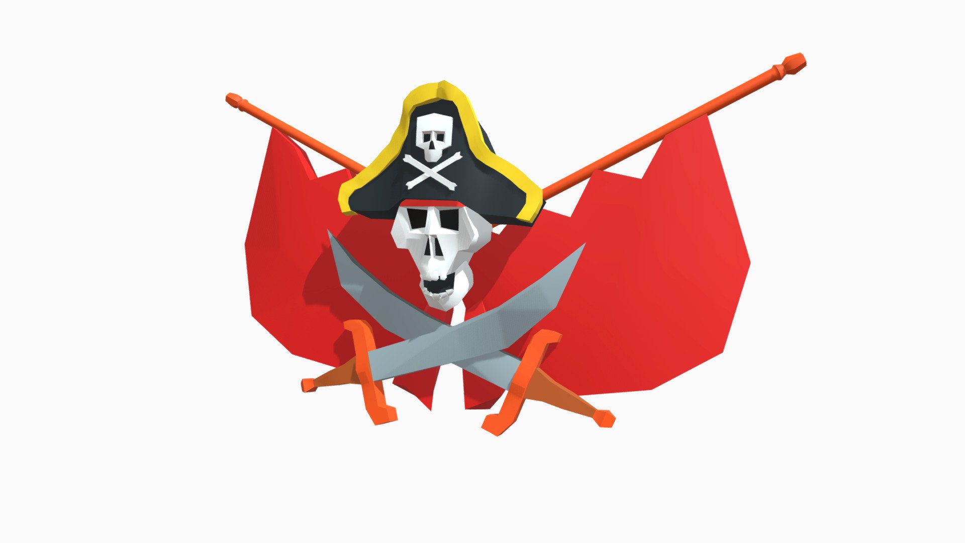 Pirates of the Caribbean Skull — Sketchfab embed 3D viewer