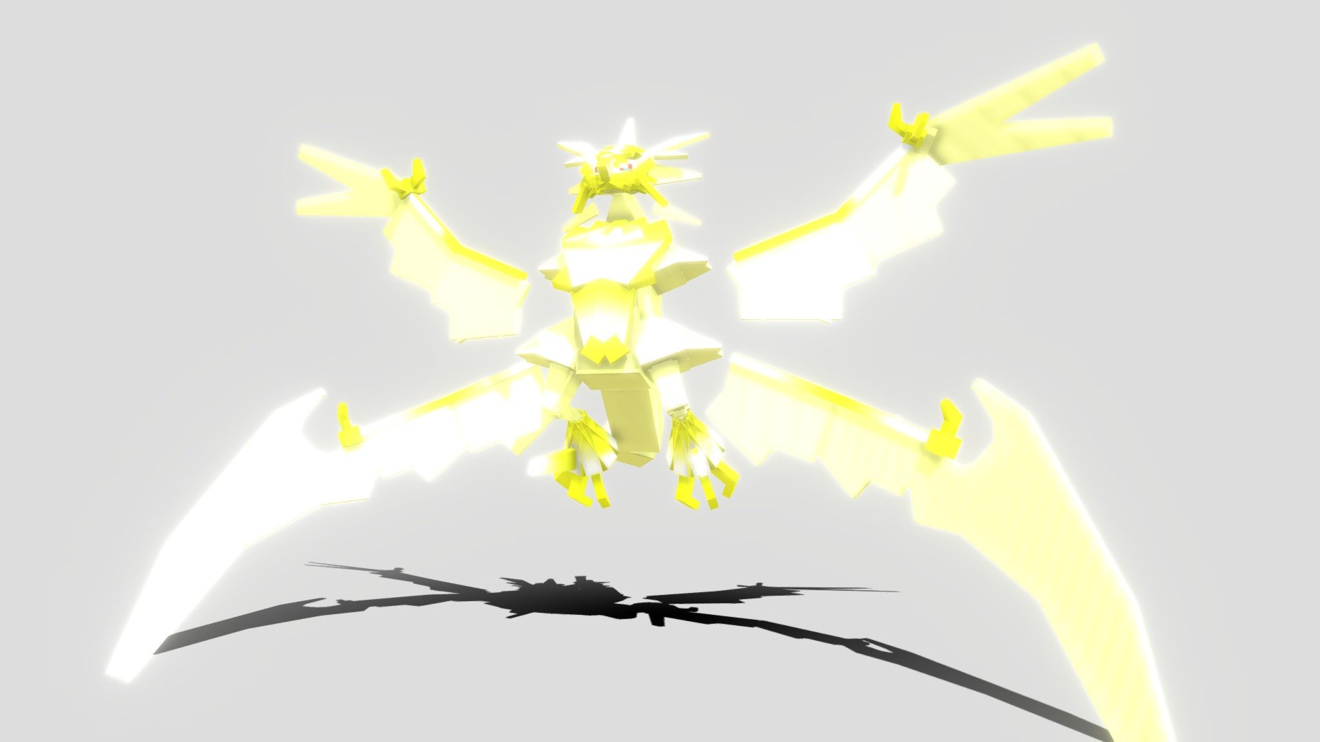 solgaleo pokemon 3D model 3D printable